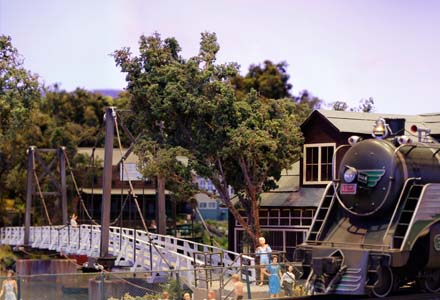 model railway miniature