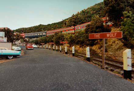 Delaware Water Gap miniature model photos