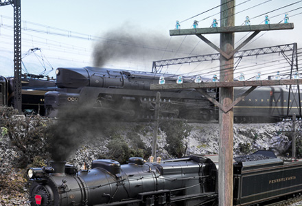 Sussex County train  miniature