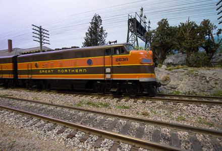 scale model train