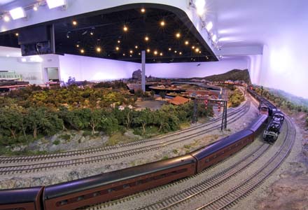Lackawanna miniature model railway 1 to 32 scale overview photos