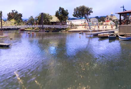 model railroad building town cranberrylake  panoramic pictures