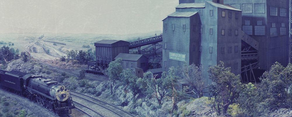 Coal model  diorama